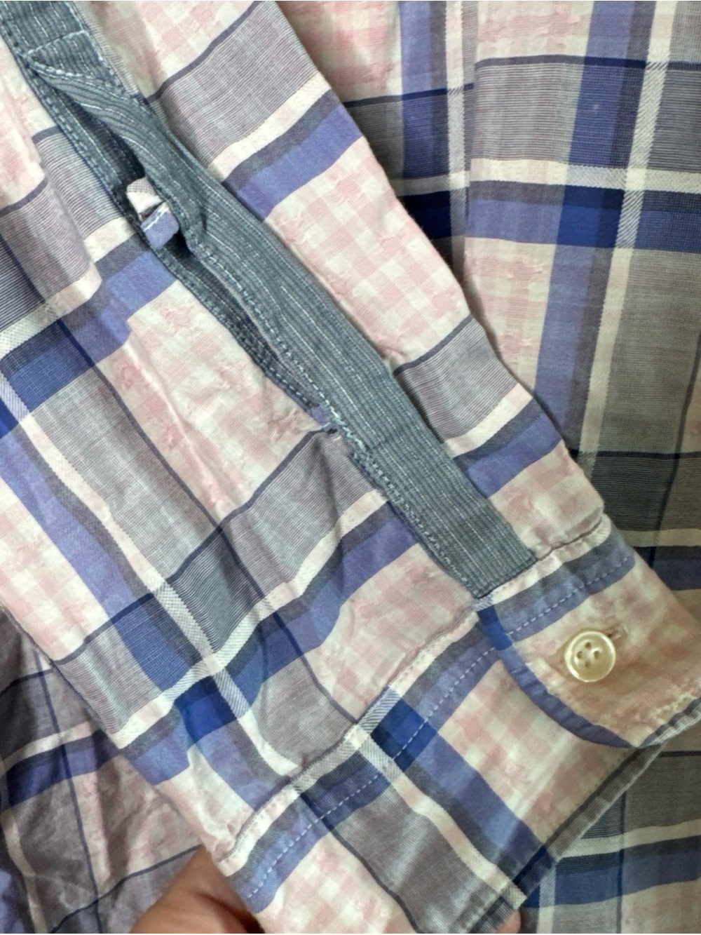 HUGO BOSS Boss Orange Plaid Button Shirt, XL - Picture 4 of 15